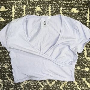 Light Purple Women's Crop Top
